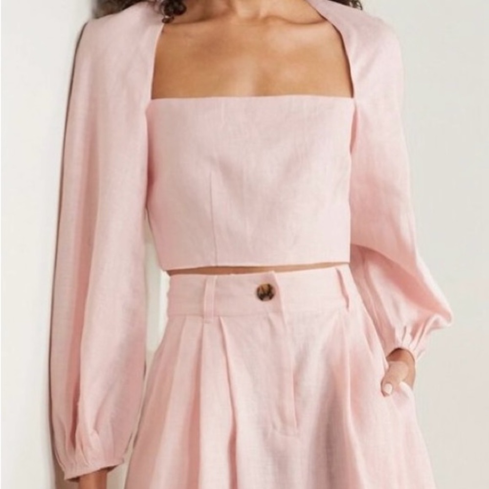 Mara Hoffman linen top (US 6)